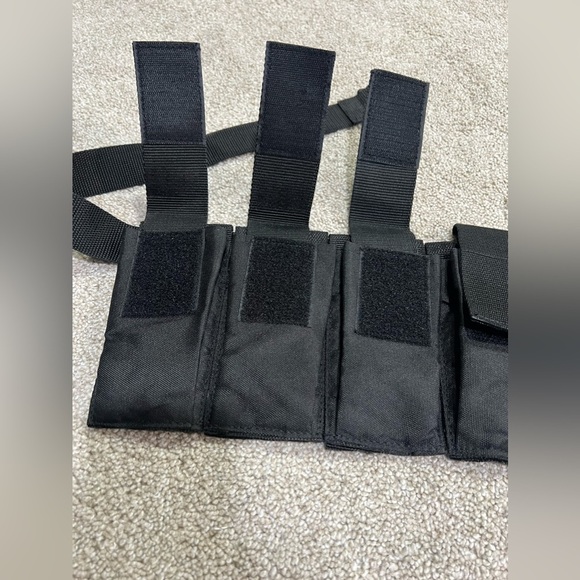 New w/o tags Tactical Magazine Pouch Belt 10 Slots Black - Picture 2 of 5